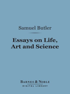 cover image of Essays on Life, Art and Science (Barnes & Noble Digital Library)